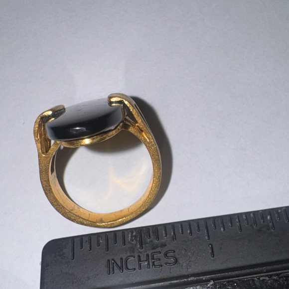 Black onyx ring - Picture 5 of 5